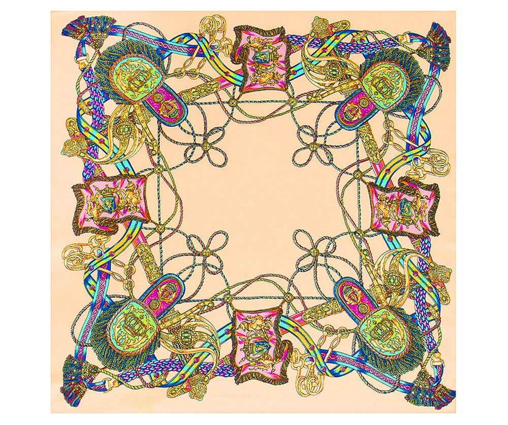 Silk Square Scarf (13)