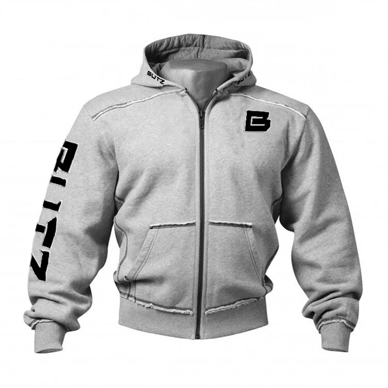 Autumn winter Men Hoodie jacket sport Sweatshirt (4)
