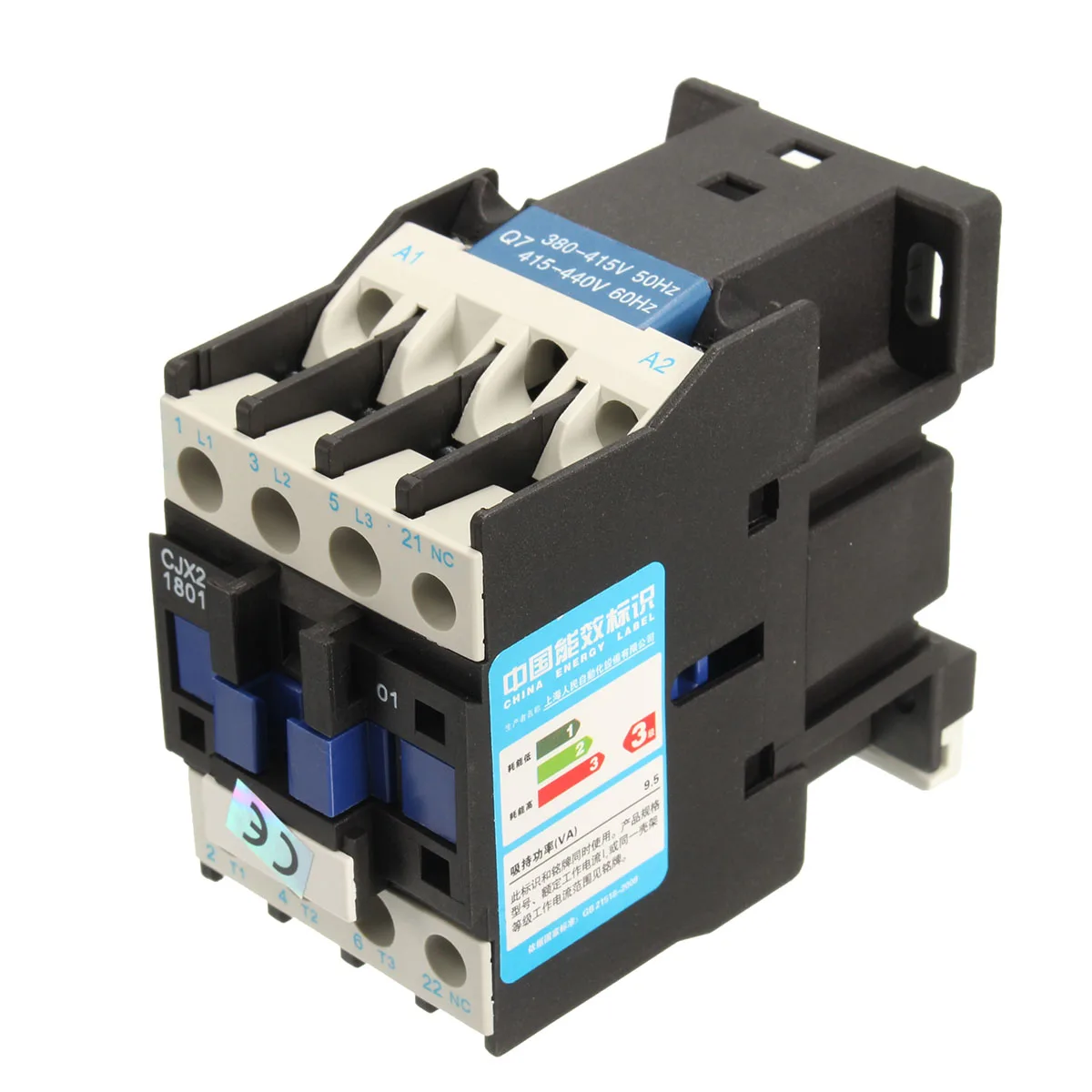 CJX2 1810 LC1 контактор переменного тока 18A 3 фазный полюсный без напряжения катушки 380В