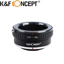 K& F адаптер для крепления объектива Contax/Yashica C/Y для Fujifilm FX Mount X-Pro1 беззеркальной камеры C/Y-FX