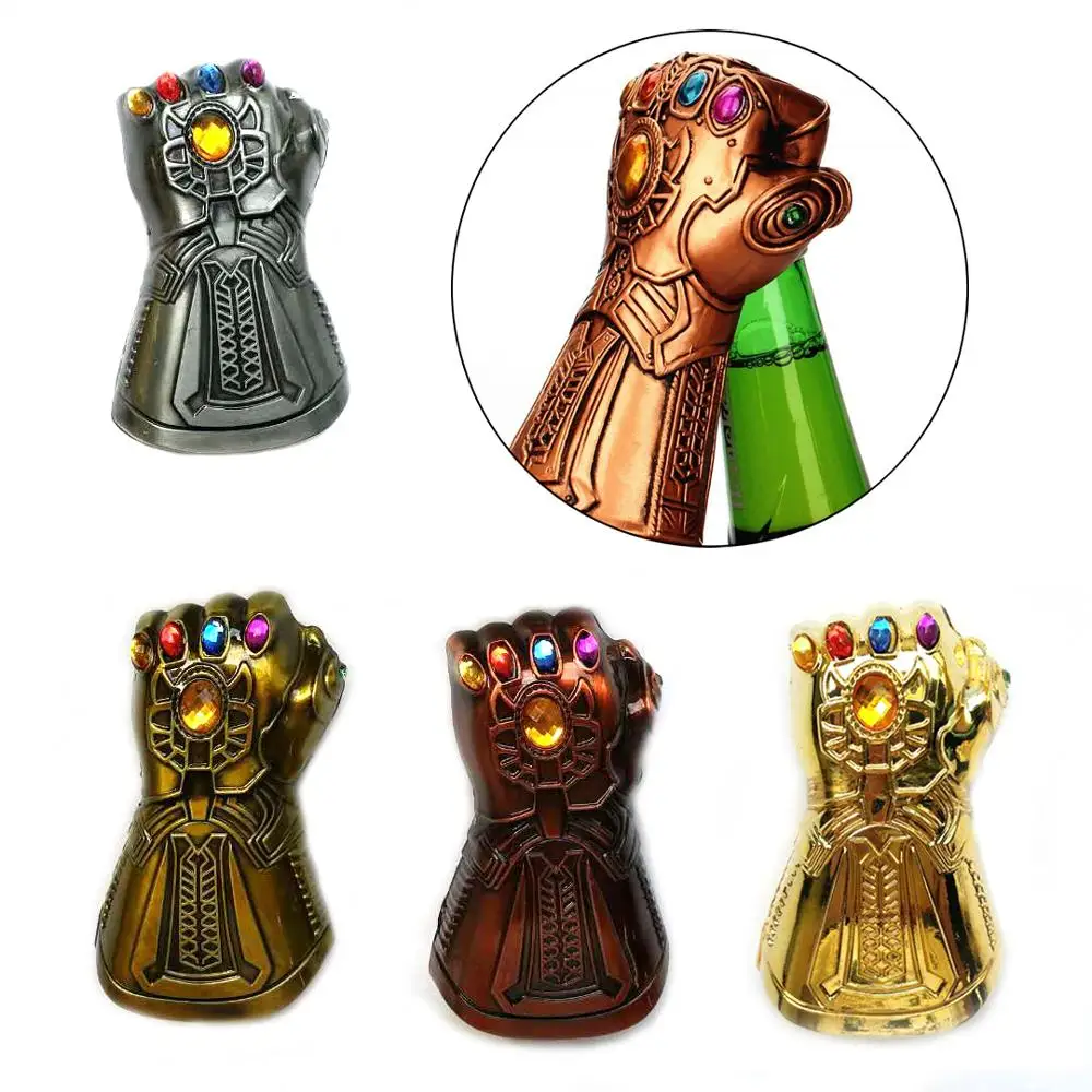 

Creative Soda Glass Cap Remover Tools for Kitchen Infinity Thanos Gauntlet Glove Beer Bottle Opener Fashion Gifts 35