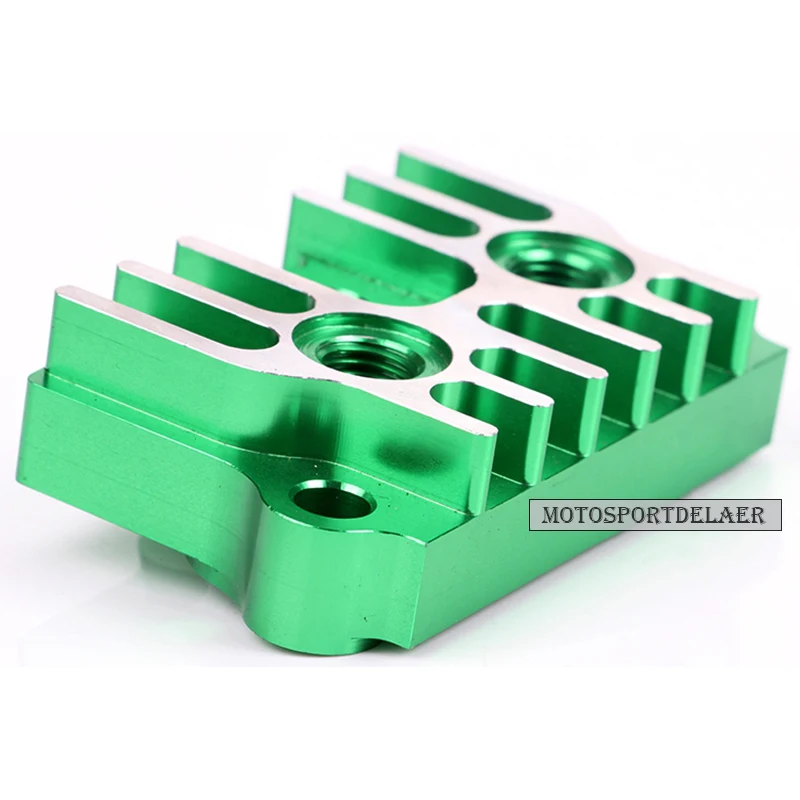 110 125 140 150 160CC маслоохладитель cnc горизонтальные чехол для цилиндра двигателя Dirt Pit Bike покрытие для велосипеда Quad Запчасти