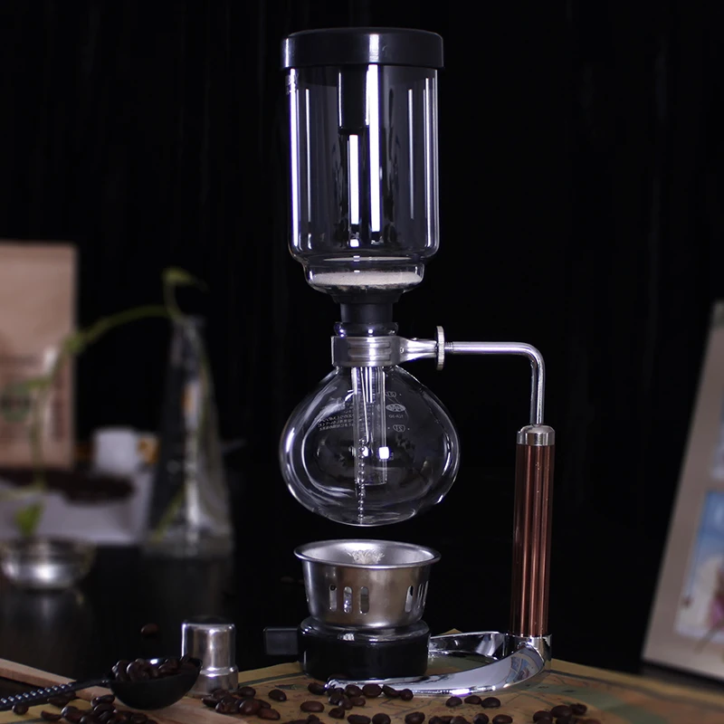 Домашняя Кофеварка siphon набор сифона стеклянная вареная кофеварка ручная