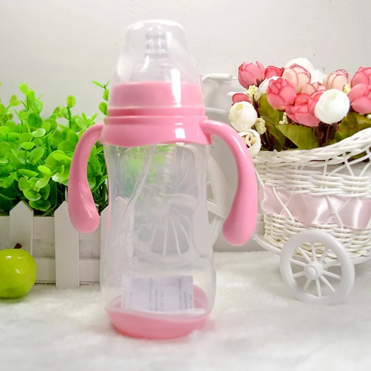 180/240/320 мл бутылочка для кормления младенцев бутылочка для молока кормление грудью бутылочка для кормления Детская кружка для воды Детские Силиконовые PP BPA бесплатно