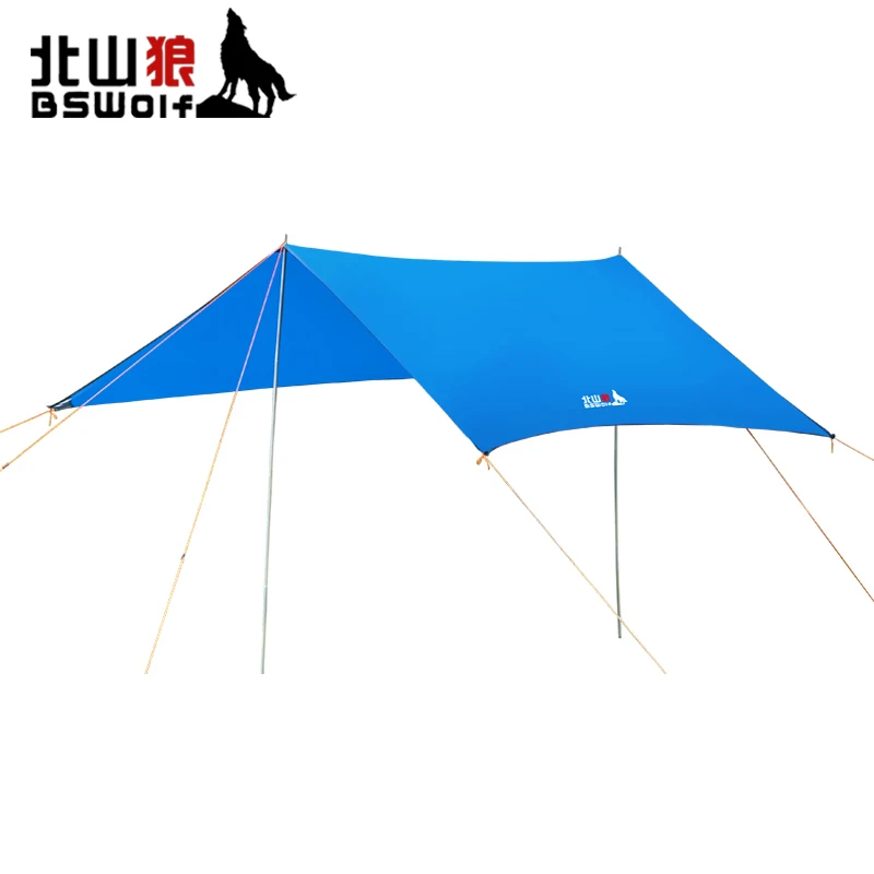 

BSWolf 300*300cm Outdoor Sun Shelter Camping Tent Waterproof Awning Multifunction Canopy Beach Picnic Mat Outdoor Accessories