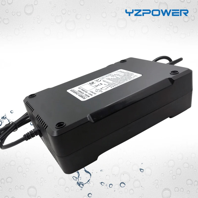 Зарядное устройство YZPOWER для литий ионных батарей 42 в 8A 7A 6A 36 В|Зарядные