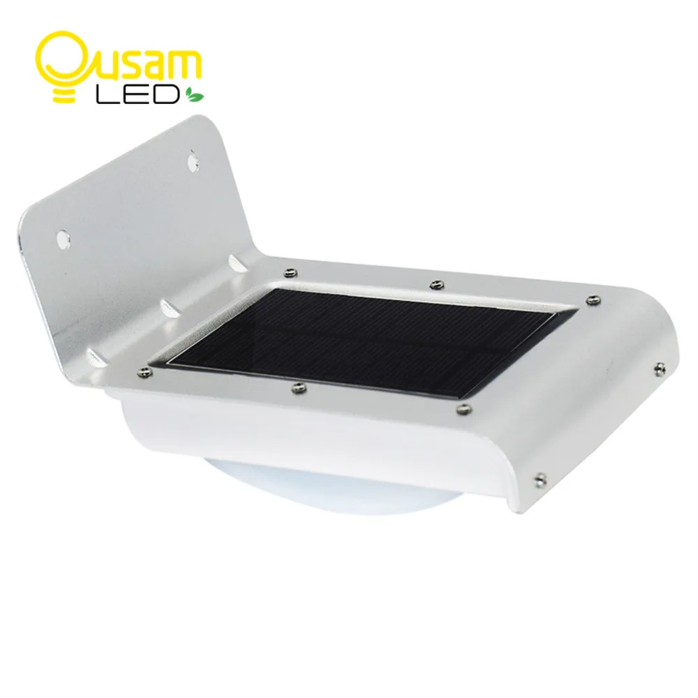 

16 LEDs Outdoor Solar Motion Light Infrared Sensor Wall Lamp For Garden Security Lighting With Large Capacity Lithium Battery