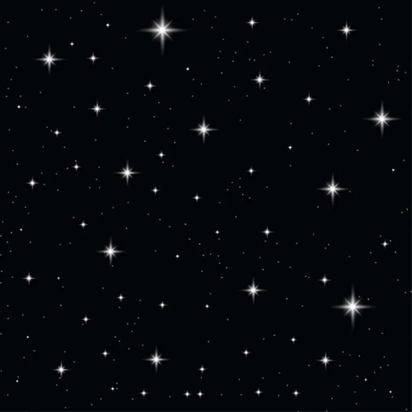 Gambar Bintang Latar Hitam