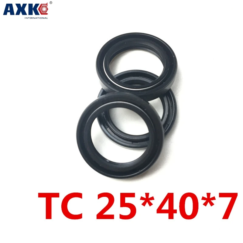 

10pcs AXK 25X40X7 TC25X40X7 NBR Skeleton Oil Seal 25*40*7 Seals AXK high-quality Seals Radial shaft seals Nitrile rubber