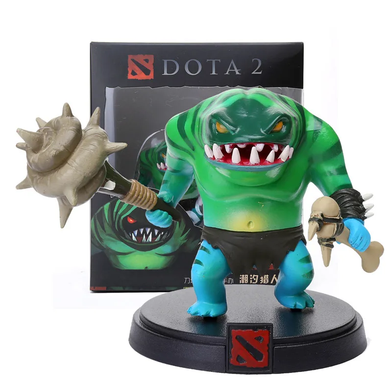  DOTA 2 Kunkka Lina Pudge Queen Tidehunter CM FV PVC Figures Collectible Toys 7pcs/set