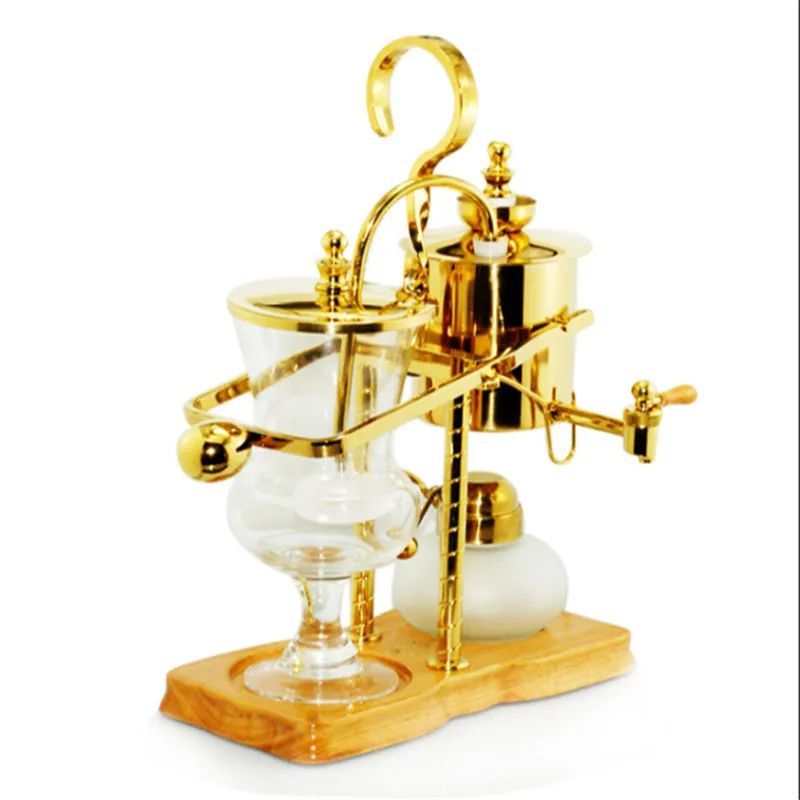 Royal Belgium balancing Gold 450ml Vacuum Siphon Coffee Maker