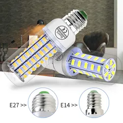 E27 светодиодный мозоли 220 V Bombillas светодиодный 3 W E14 лампы кукурузы GU10 светодиодные лампы с поверхностным монтажом 5730 энергосбережения Свеча