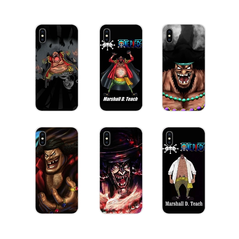 Чехлы для телефонов Xiaomi Mi4 Mi5 Mi5S Mi6 Mi A1 A2 5X 6X 8 9 Lite SE Pro Max Mix 2 3 2S anime One Piece Marshall D Teach |