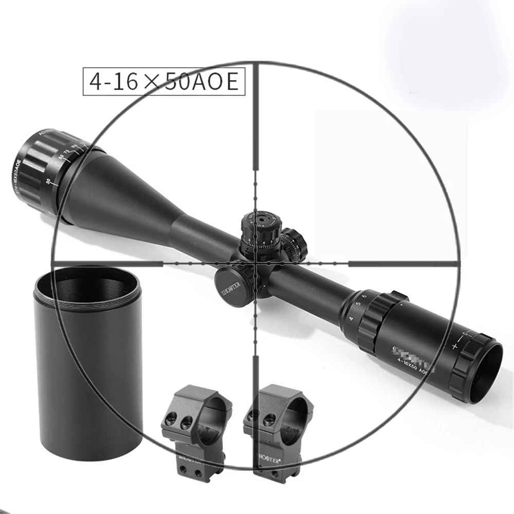 

Shooter Tactical ST 4x16x50AOE Rifle Scope With Light For Outdoor Hunting Shooting OS1-0350