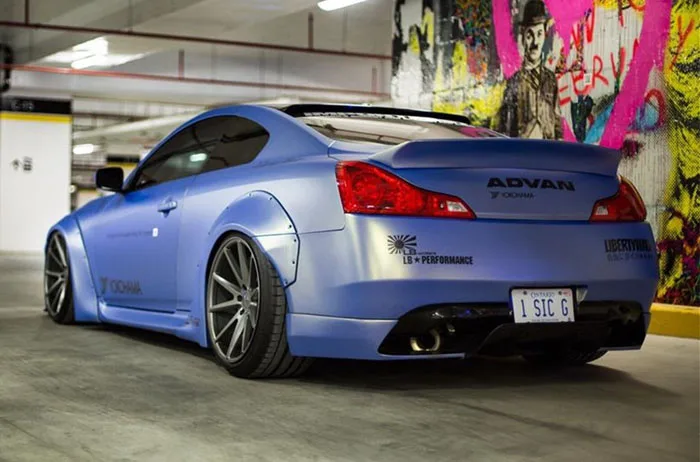 Задний спойлер из углеродного волокна для Infiniti G37 Coupe LB Performance Q60S 2 Door|wing wing|wings 2wing