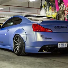 Задний спойлер из углеродного волокна для Infiniti G37 Coupe LB Performance Q60S 2