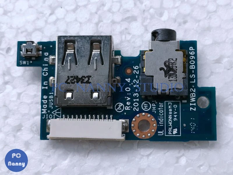 

NOKOTION Genuine for Lenovo B40 B40-45 B40-70 305 B50-30 B50-45 B50-70 B50-75 USB Audio Board ZIWB2 LS-B096P