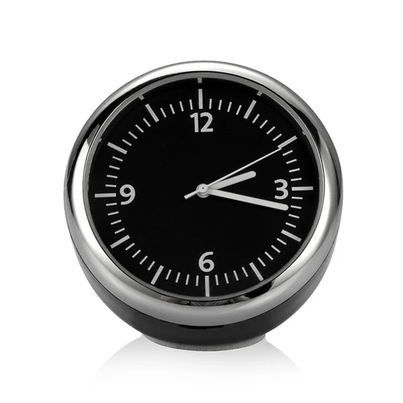 

Luminova Car Mechanics Quartz Clock Mini Noctilucent Watch Digital clock in car mini car styling kit