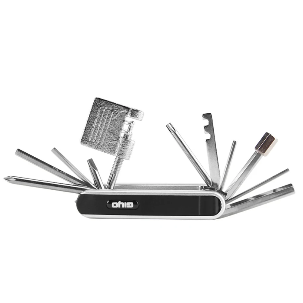 

GIYO bike tools 13 In 1 Multifunction Bicycle Repairing Set Kit Hex Spoke Cycling Screwdriver Tool MTB Cycling Repair Tool