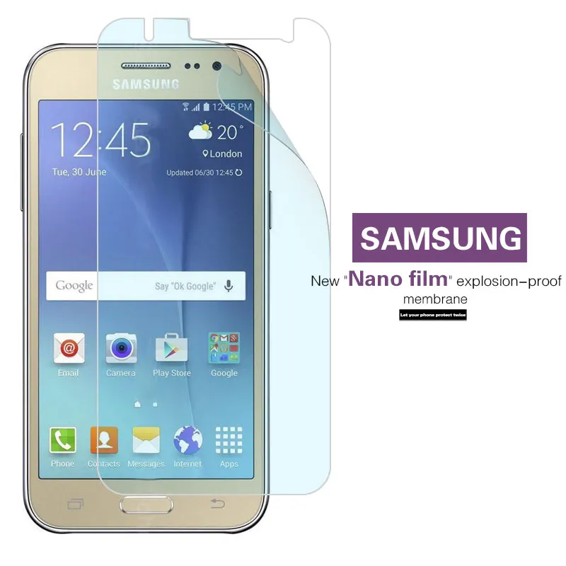 Explosion-proof Nano Soft Film For Samsung Galaxy J2 2017 Pro J4 2018 J3 Emerge J5 J7 EU Screen Protector Cover | Мобильные телефоны