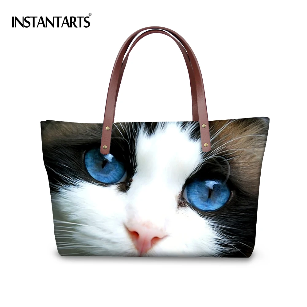 INSTANTARTS Cute Animal Large Size Women Handbags 