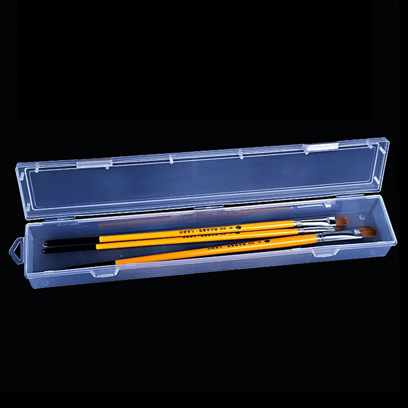

Brush Storage Plastic Box For Oil Painting By Numbers Picture Numbers Painting Brush Storage Case Tools Organizer Boxes