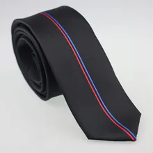 Мужские галстуки для костюма британский флаг дизайн черный с красным/синим вертикальным полосатым шейный платок, тонкий галстук 6 см платье рубашки Свадебный галстук