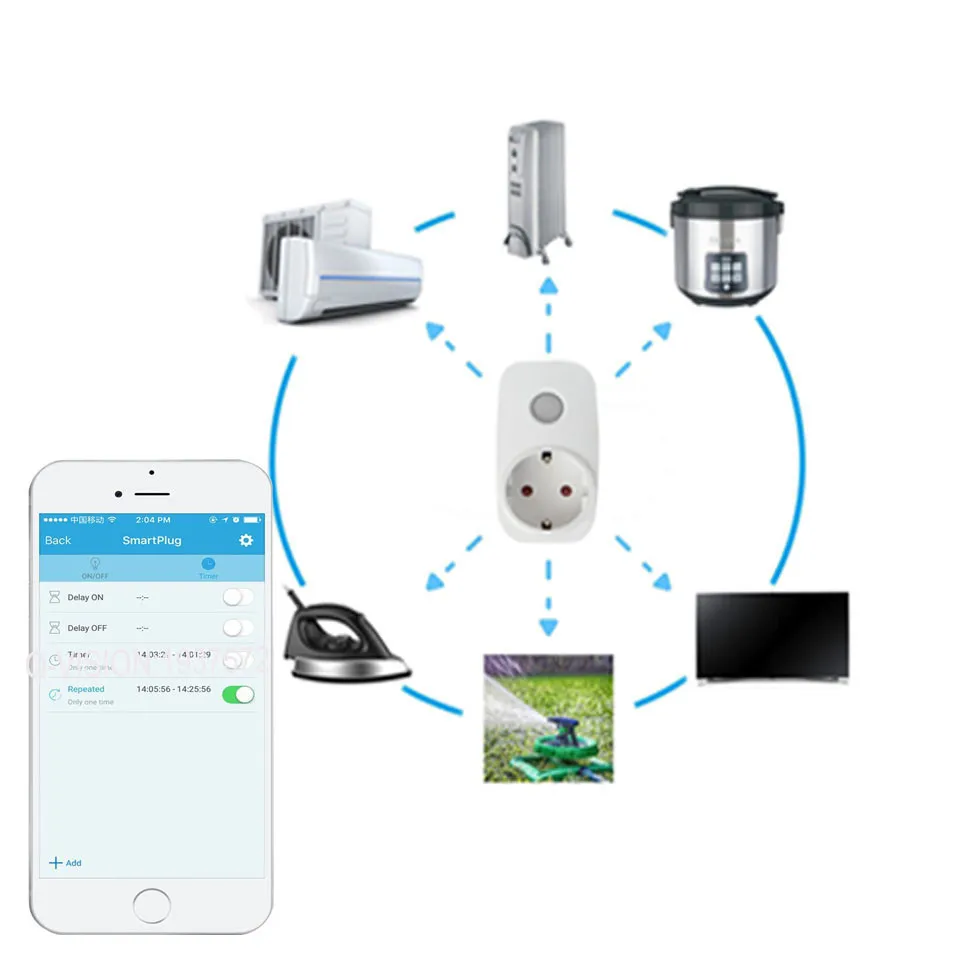 Broadlink SP3 Contros CC SP MINI3 Wireless Smart Power plug Socket 16A 10A Timer Wifi Remote Control for Smart Home IOS Android-5