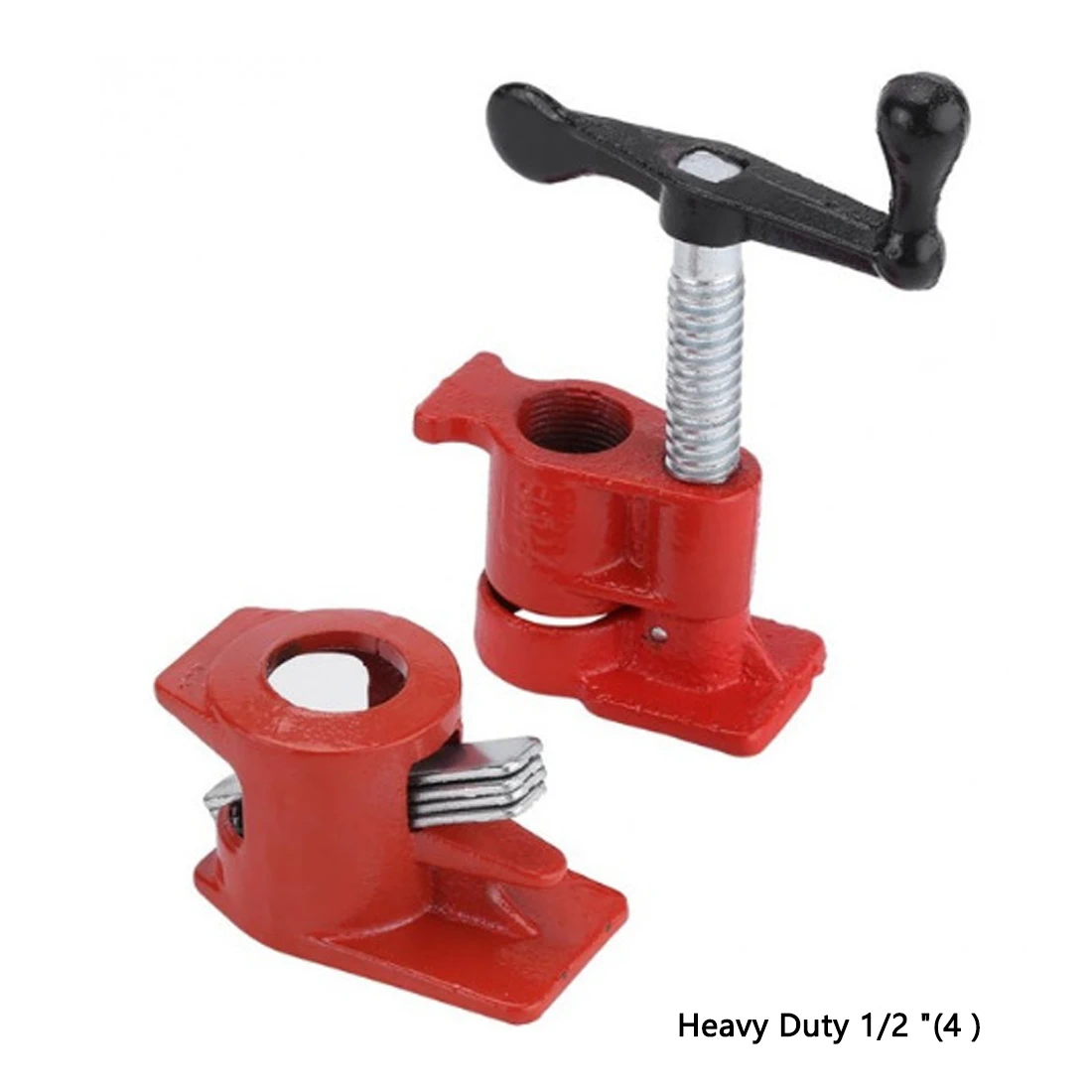 

3/4 1/2 inch Heavy Duty Pipe Clamp Woodworking Wood Gluing Pipe Clamp Fixture Carpenter Woodworking Tools