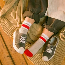 4 пар/лот, детские носки весенне-летний спортивный координатная сетка из чистого хлопка, детские носки для мальчиков и девочек в полоску, смешанные цвета