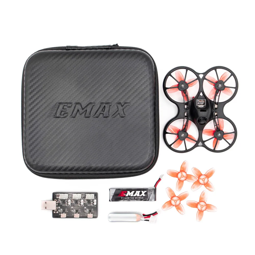  Emax TinyhawkS 75mm F4 OSD 1-2S Micro Indoor Mini FPV Racing Drone RC Quadcopter Multirotor BNF w/ 
