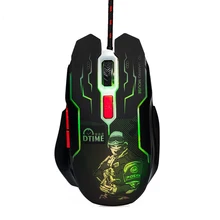 HOT-Dtime Бесшумная Проводная игровая мышь USB 6 кнопок 3200 точек/дюйм Бесшумная оптическая компьютерная мышь для ПК ноутбука игры G