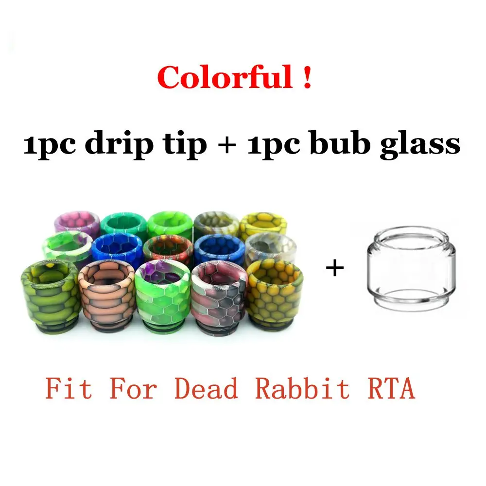 

Drip Tip Resin 810 Drip Tip Snake Resin For Dead Rabbit RTA Atomizer Wide Bore Mouthpiece E-Cigarette Accessories