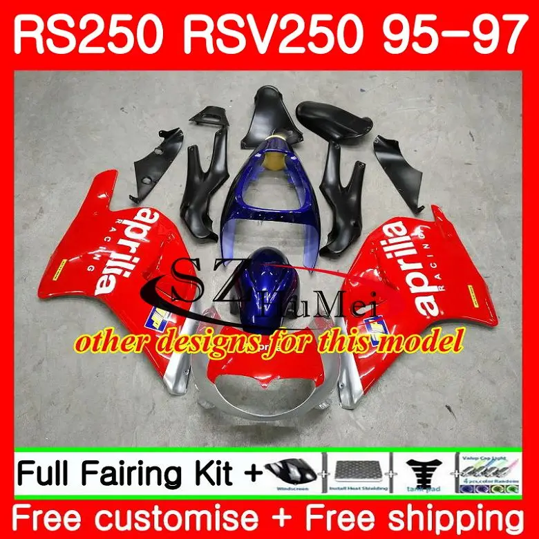 Корпус для Aprilia RS 250 RSV250 RS250 95 96 97 body 85SH3 глянцевый черный RS250R RSV RR 1995 1996 1997