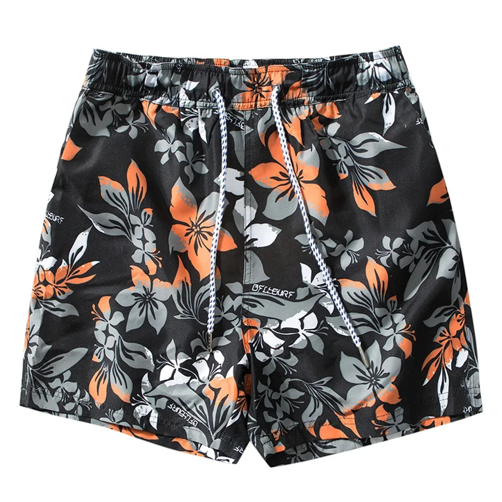 Men's shorts for the beach Cotton shorts men's Casual summer shorts Printed Beach Short Trouser Pants 4 Men's shorts for the beach Cotton shorts men's Casual summer shorts Printed Beach Short Trouser Pants 4