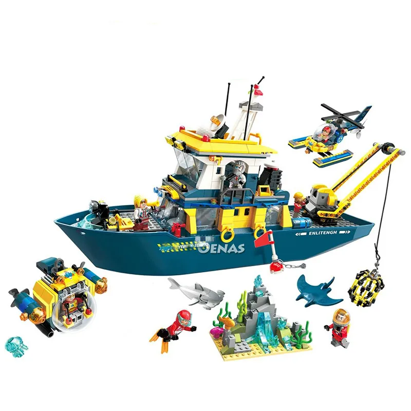 

Building Blocks Compatible with Lego Enlighten E2416 807P Models Building Kits Blocks Toys Hobby Hobbies For Chlidren