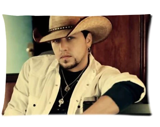 Custom Jason Aldean Pillowcase Standard Size 20x30 Cotton Pillow Case U186931 | Дом и сад