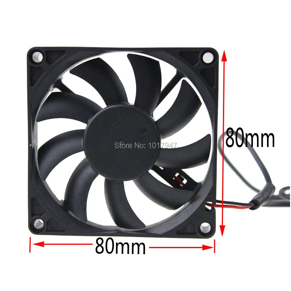 Ventilador de Refrigeração do Dissipador de Calor Peças Muito Gdstime v Conector Usb 80x80x15 80mm mm 8015 s Brushless dc Refrigerador 20 5 - Imagem 4