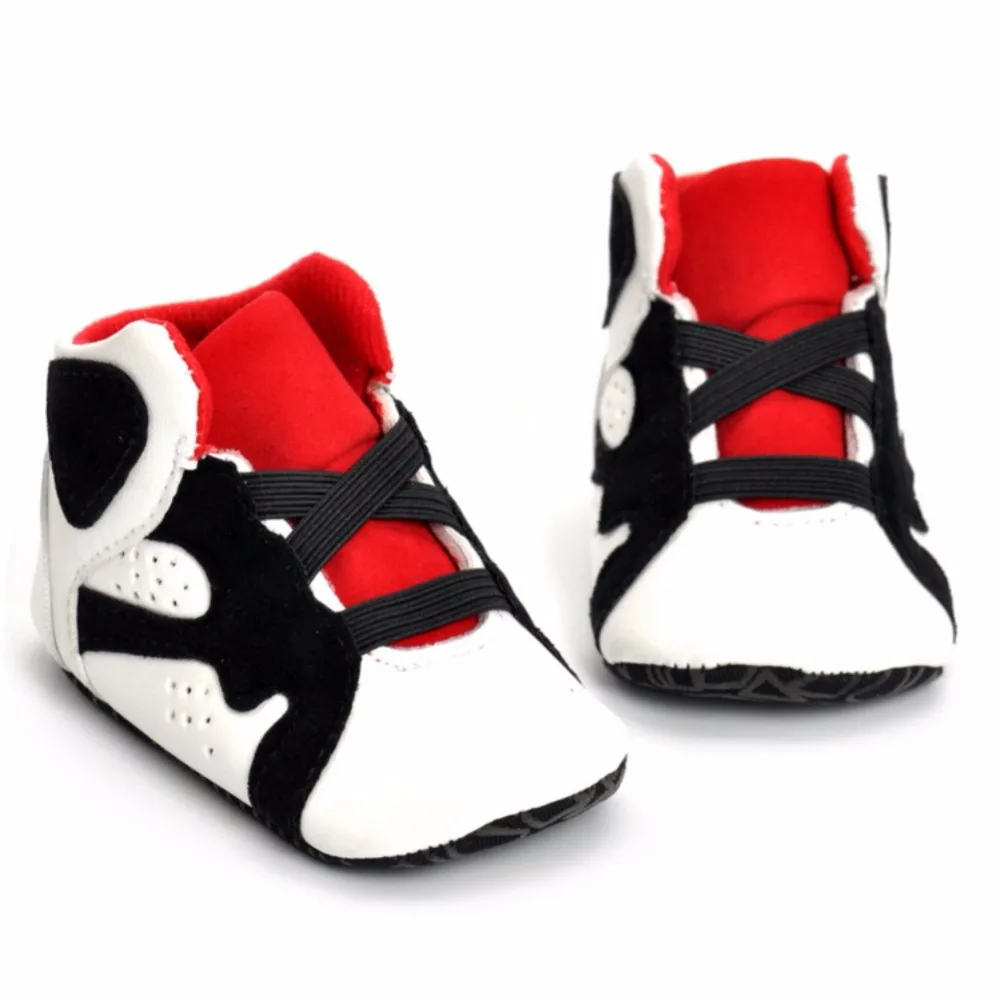 

2017 Autumn Winter Baby Boy Girl First Walkers PU Anti-slip Warm Keeping Rubber Bottom Walking Training Shoes