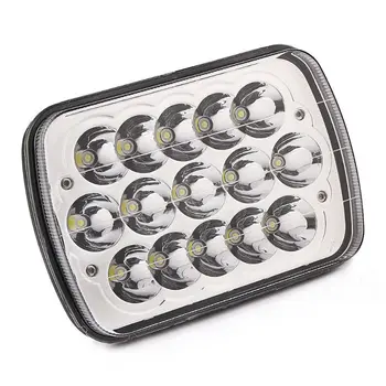 

Waterproof 5x7" 45W 12V Square Rectangular LED Hi-Lo Sealed Beam LED Headlight for Jeep Truck