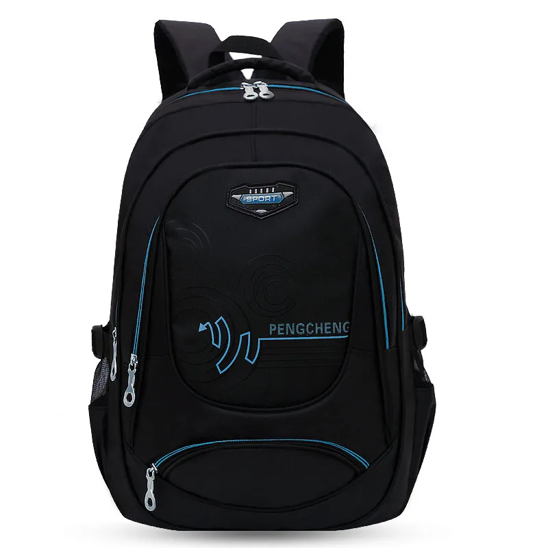 Taikkss, модная, красивая, мужская, одноцветная, ткань Оксфорд, большая, вместительная, дорожная сумка, многофункциональный, для отдыха, рюкзак, Студенческая сумка - Цвет: black-blue