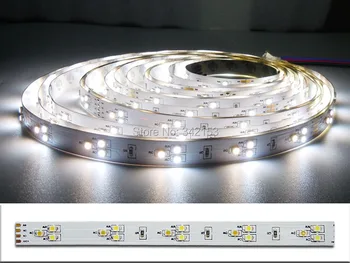 

Free Shipping 5M SMD3528 450 led White + Warm White Flexible LED Light Strip Ribbon 24V 36W Decoration Dining Room Lighting