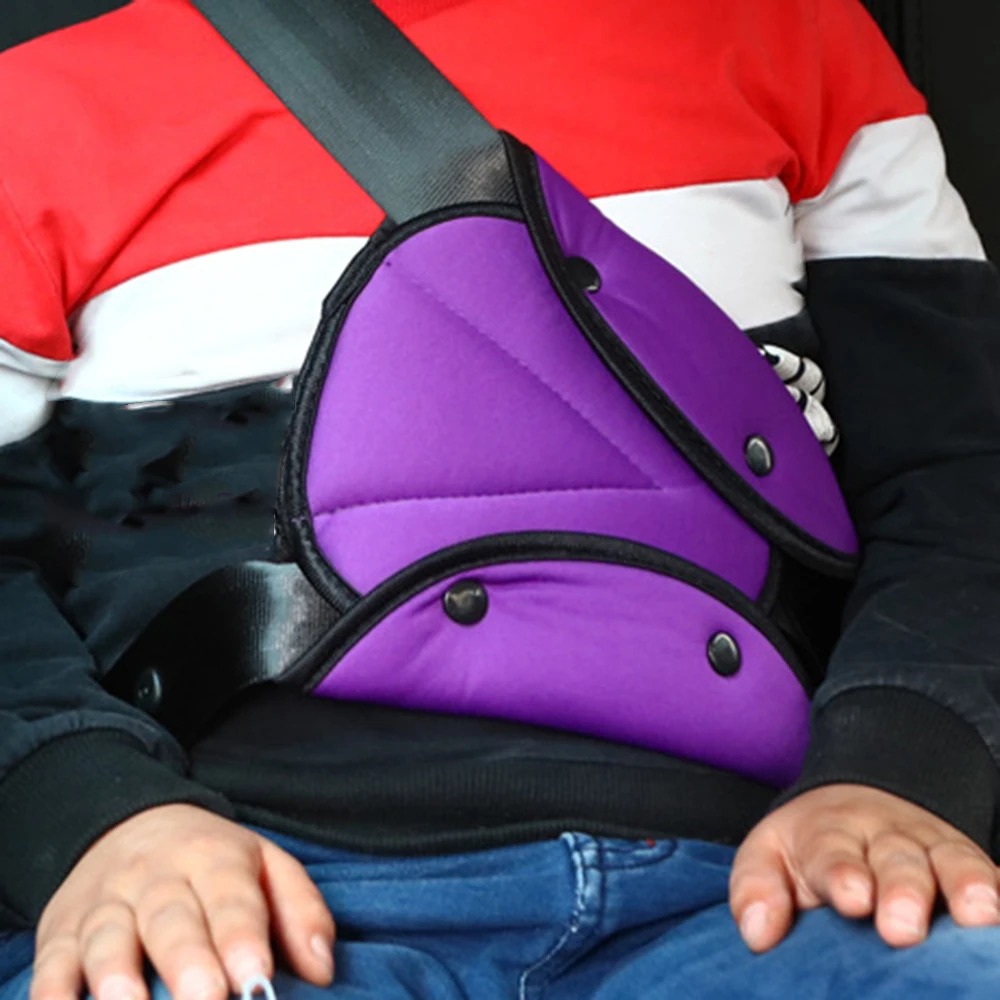 Protect Baby Kids Car Seat Belt Triangle Safety Holder Protect Child Seat Cover Adjuster Useful Protection For Children