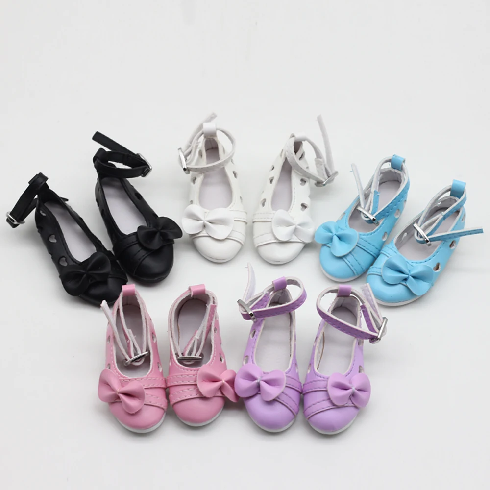 

1pair Fashion PU princess 7.8cm shoes suit for 60cm 1/3 bjd doll shoes Best gift for your doll accessories toy