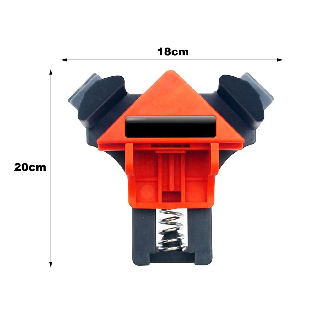 Деревообработка под прямым углом фиксированный зажим 90 градусов держатель под прямым углом держатель для фоторамки зажим DIY пружинный зажим G заколка для волос Быстрый зажим