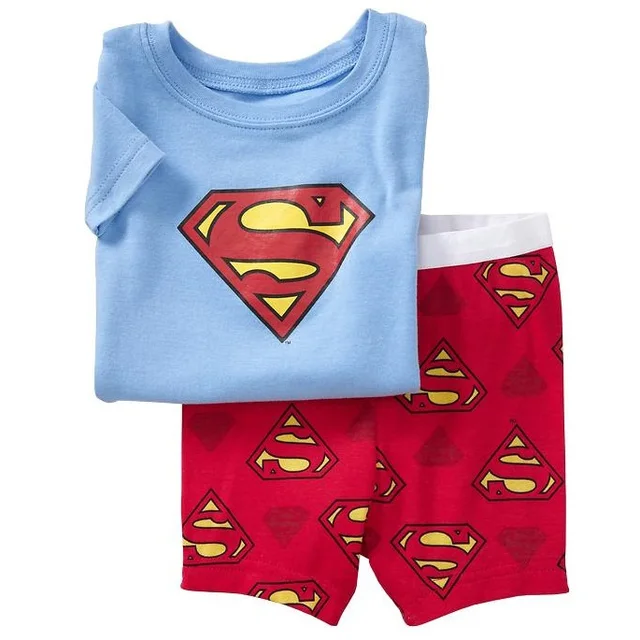 Garnitur T Shirt und kurze Hose Superman Garnitur T Shirt und kurze Hose Superman