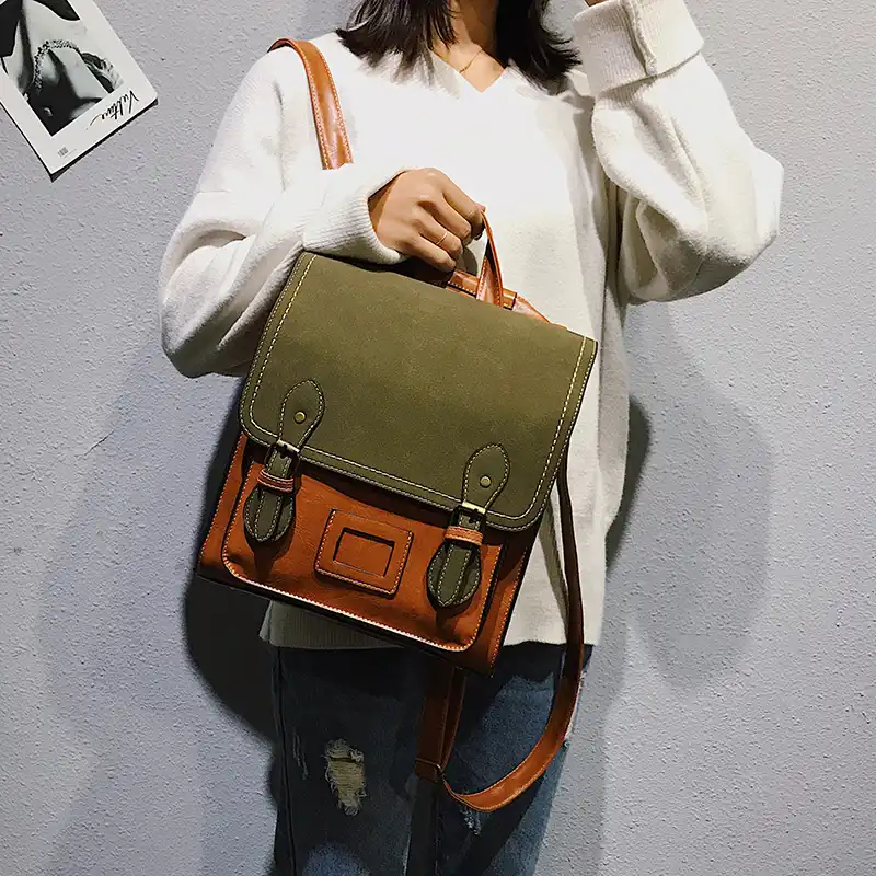 vintage backpacks for college