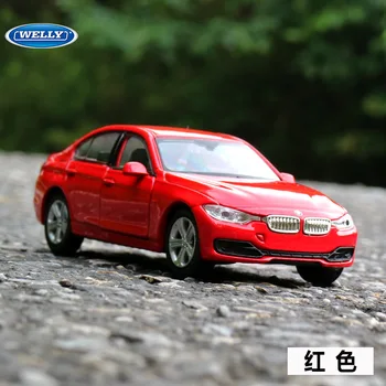 

Free shipping 1:36 For BMW 335I Alloy Car Toy Model with Pull back function original box Simulation Model Car Toy For kid gift