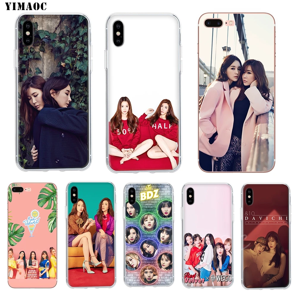 YIMAOC Davichi BDZ мягкий чехол TPU силиконовый для iPhone 8 7 6 6S Plus 5 5S SE X XR XS 11 Pro Max |