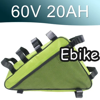 

60V 20AH Triangle Lithium ion Battery Pack Long life cycle Super Power
